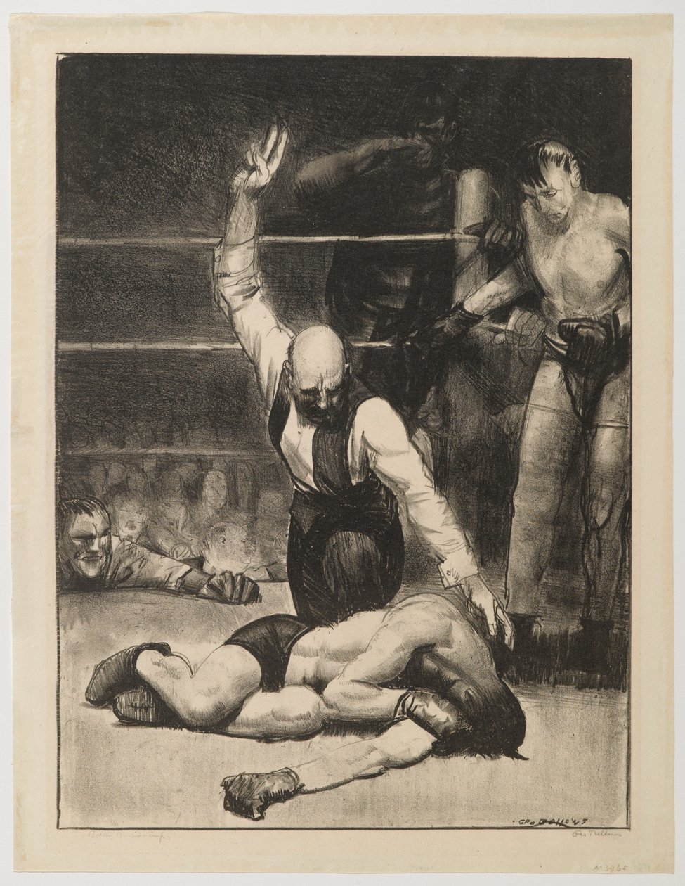 Laskettu numero 2, 1921 tekijältä George Wesley Bellows