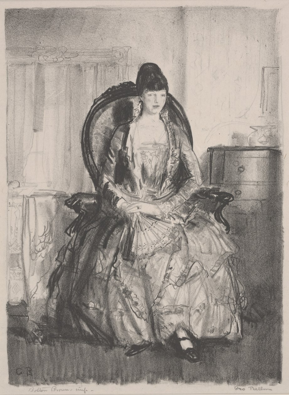 Emma tuolissa tekijältä George Wesley Bellows