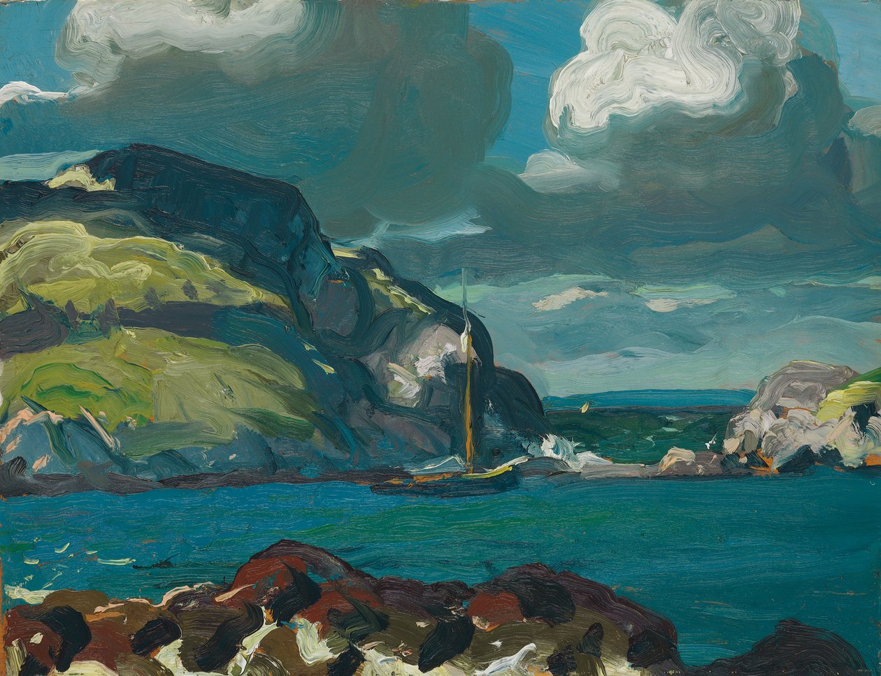 Jättiläinen taivas, 1913 tekijältä George Wesley Bellows