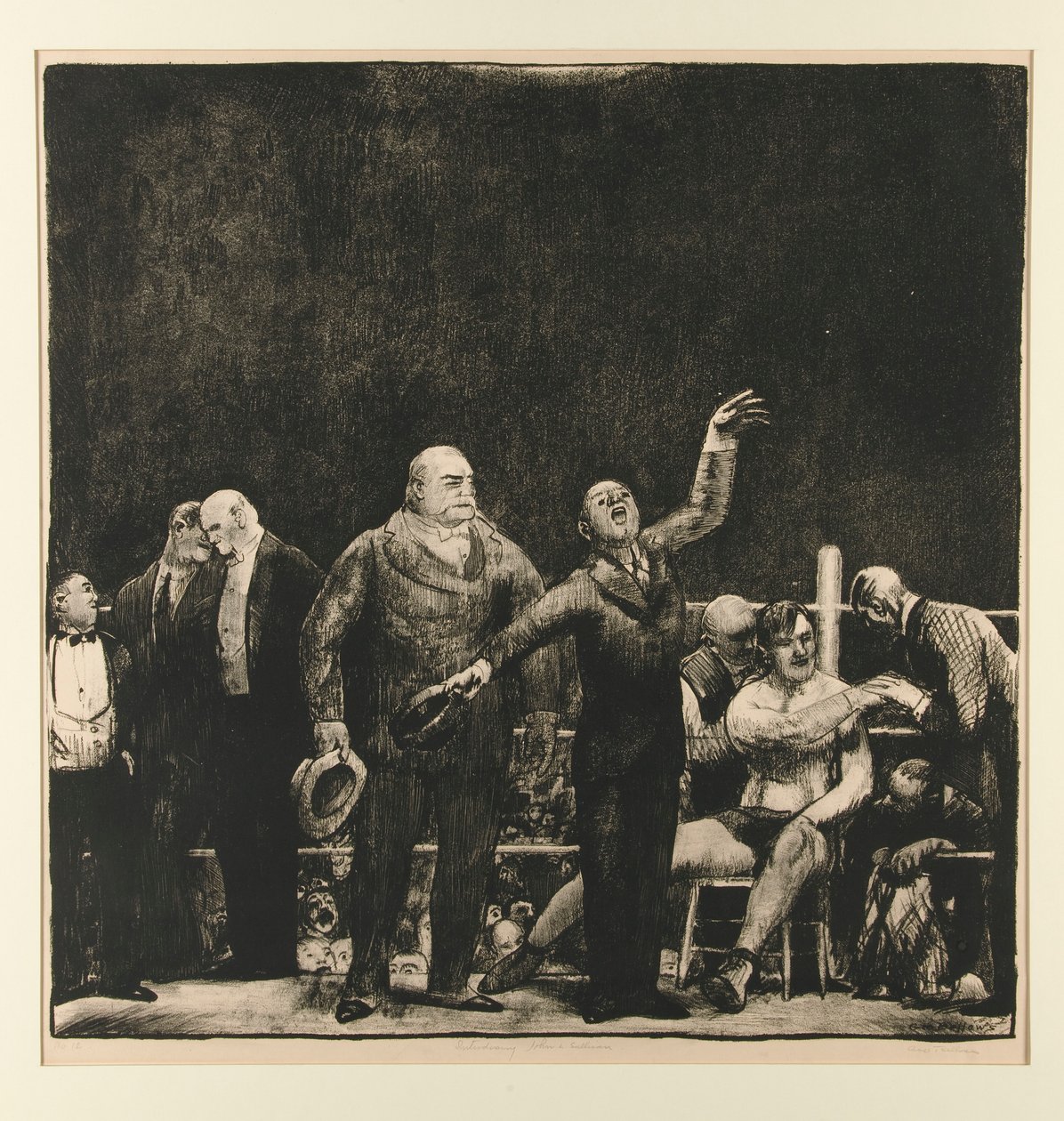 Esittelyssä John L. Sullivan tekijältä George Wesley Bellows