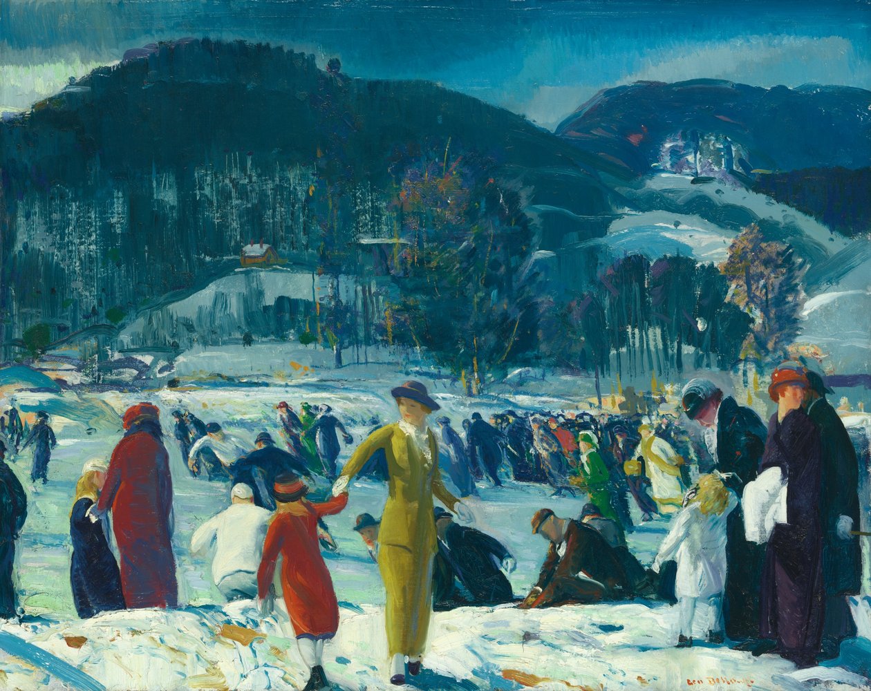 Talven rakkaus tekijältä George Wesley Bellows
