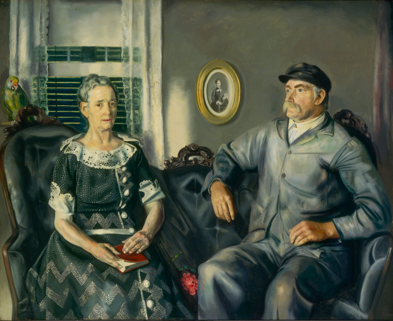 Herra ja rouva Phillip Wase, 1924. tekijältä George Wesley Bellows