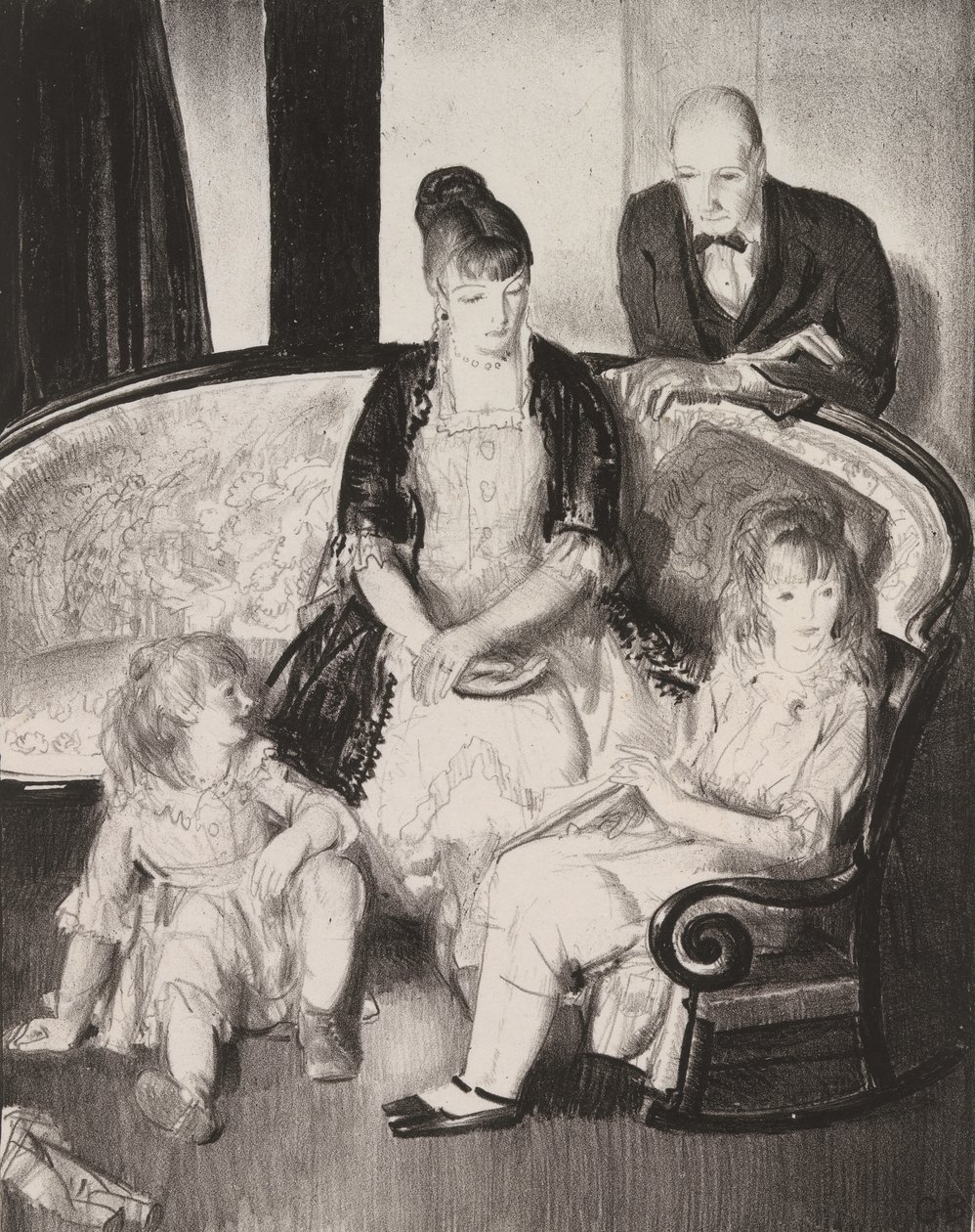 Perheeni, toinen kivi tekijältä George Wesley Bellows