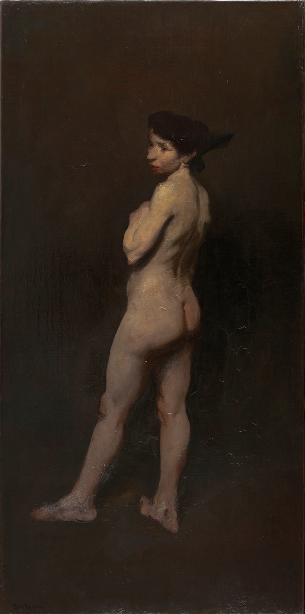 Alaston, Miss Bentham, New York, 1906 tekijältä George Wesley Bellows