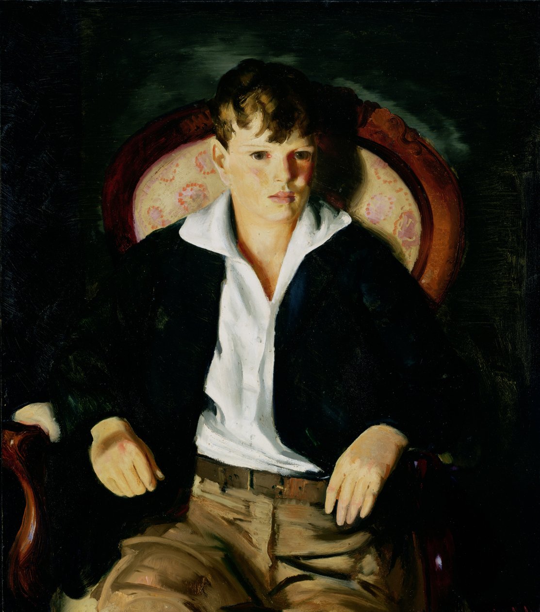 Pojan muotokuva tekijältä George Wesley Bellows