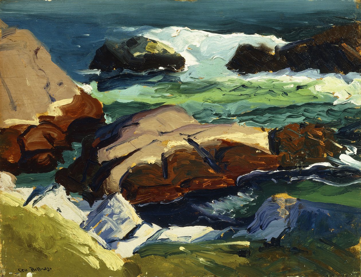 Sun Glow, 1913 tekijältä George Wesley Bellows
