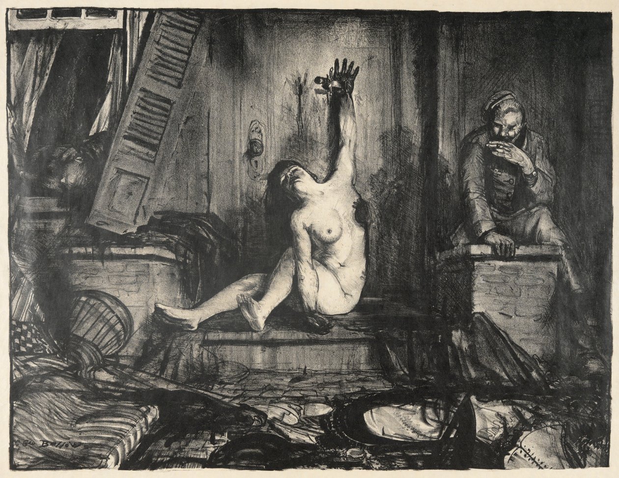 Savuke: Sota-sarja tekijältä George Wesley Bellows