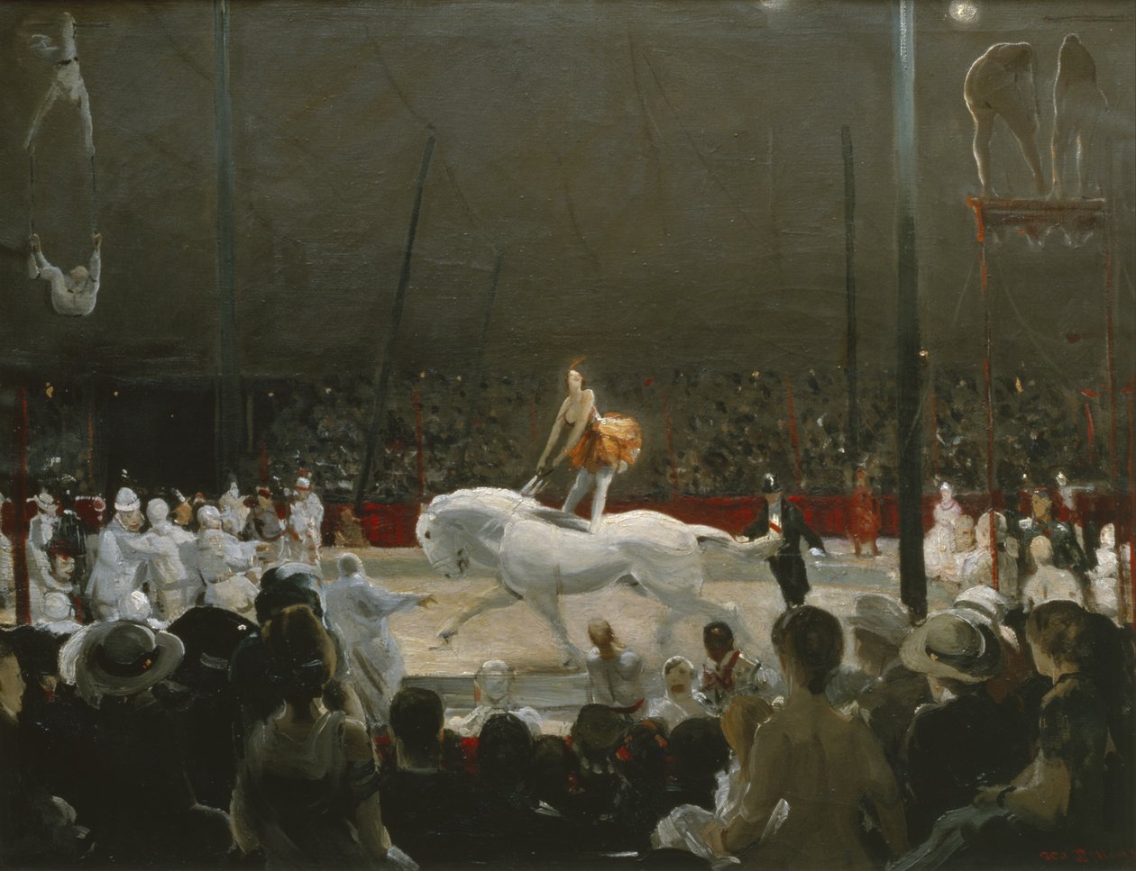 Sirkus, 1912 tekijältä George Wesley Bellows