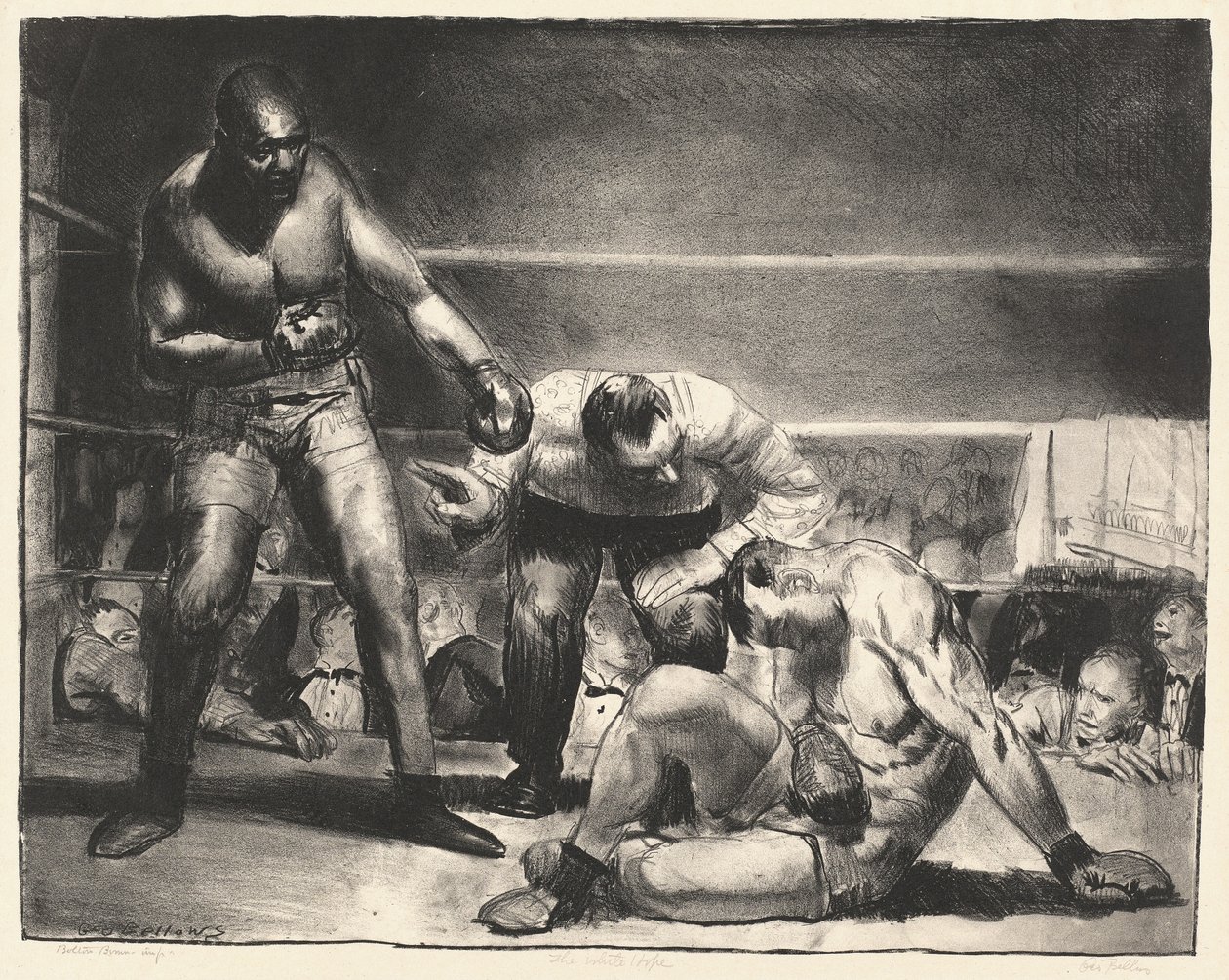 Valkoinen toivo, 1921. tekijältä George Wesley Bellows