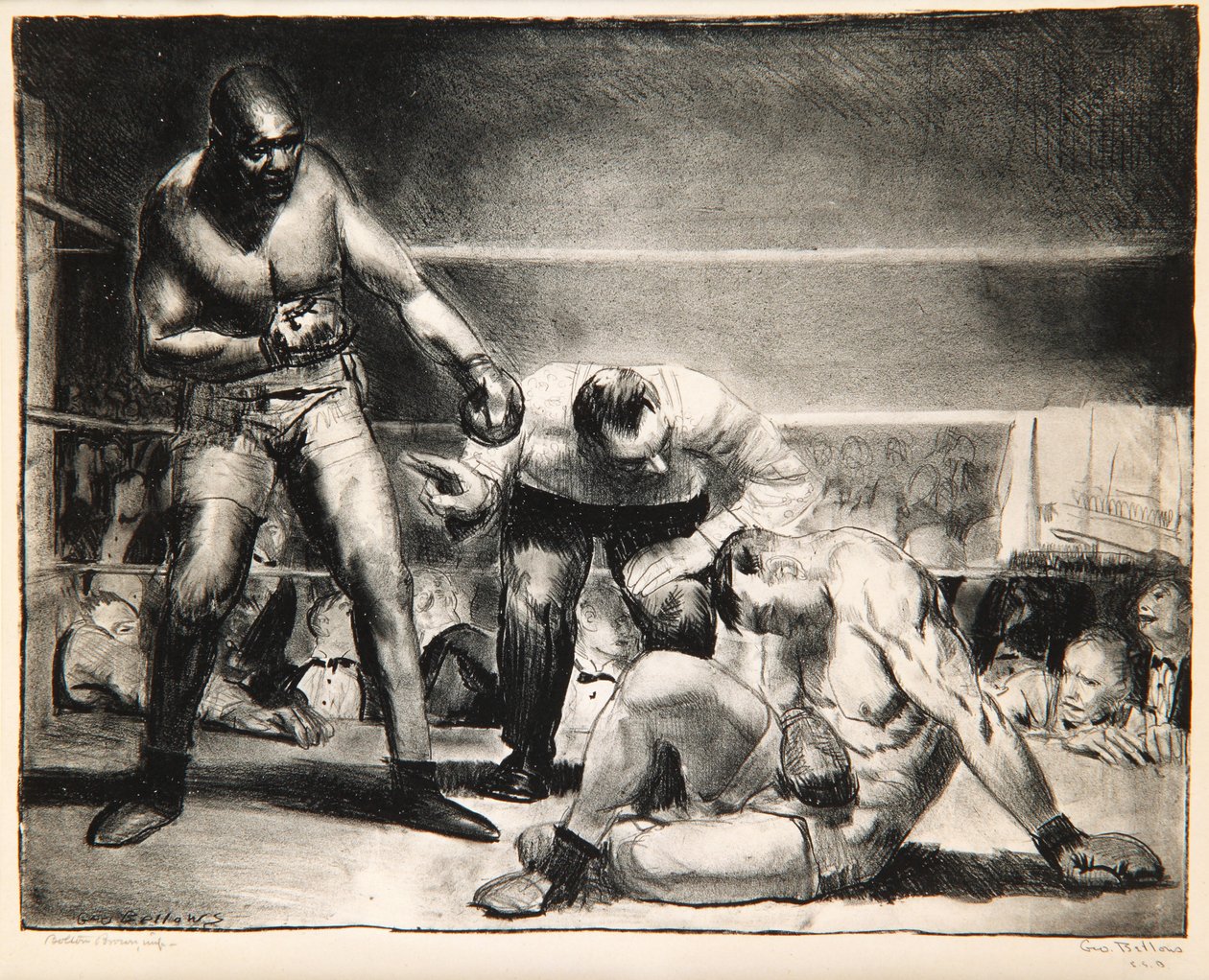 Valkoinen toivo, 1921 tekijältä George Wesley Bellows