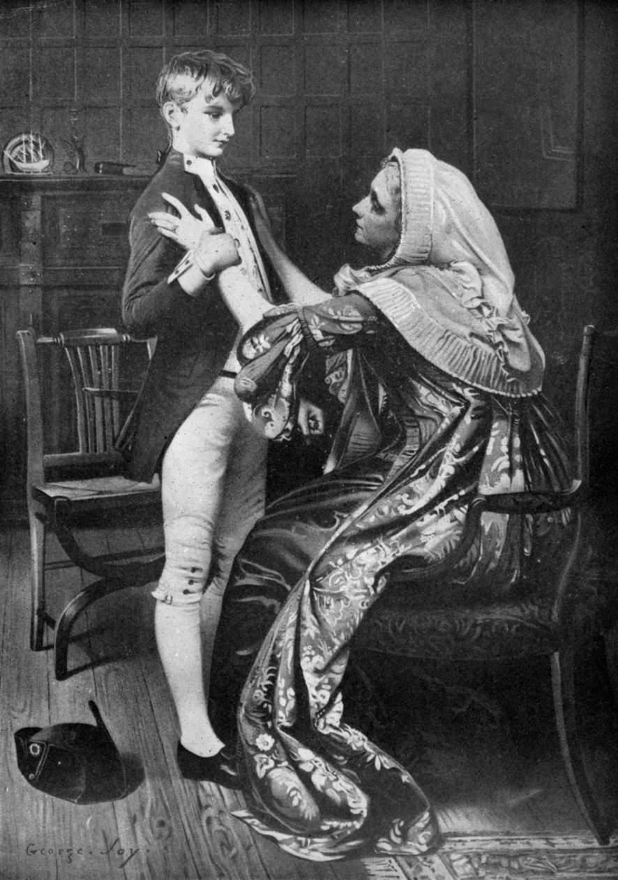 Nelsons First Farewell, 1926. tekijältä George William Joy