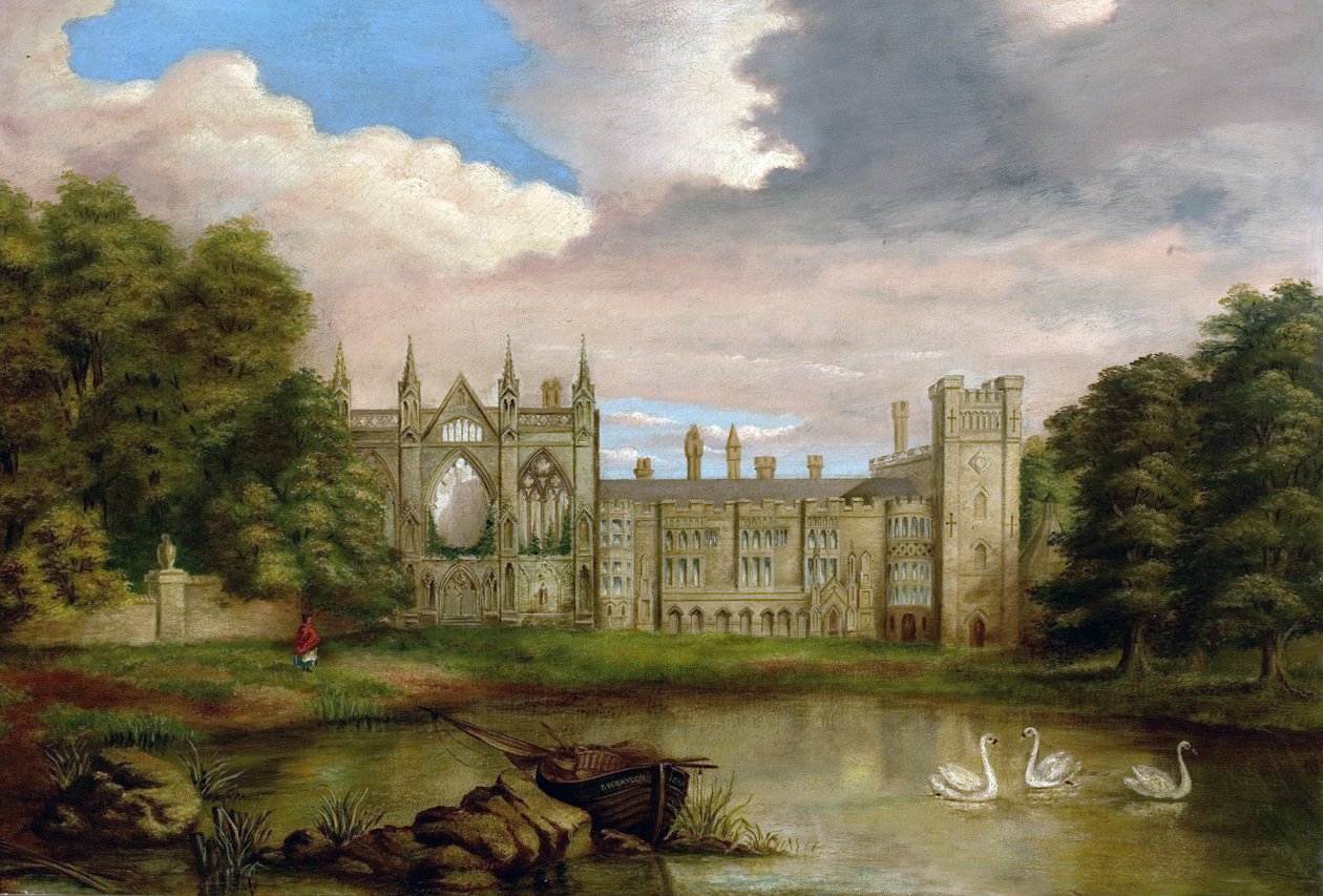 Newstead Abbey, Nottinghamshire, Upper Lakesta tekijältä George William Taylor