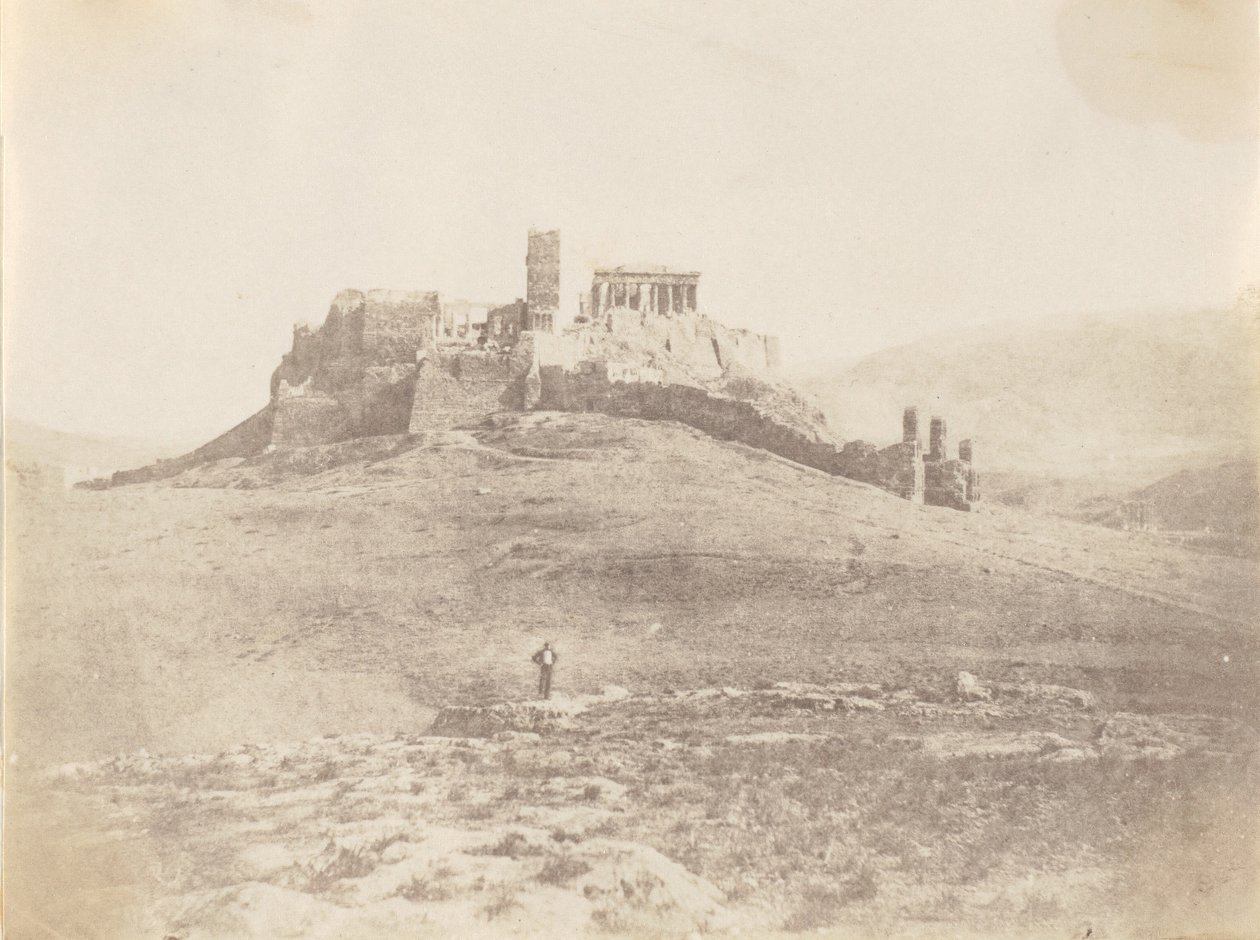 Pnyx ja Akropolis, n. 1848. tekijältä George Wilson Bridges