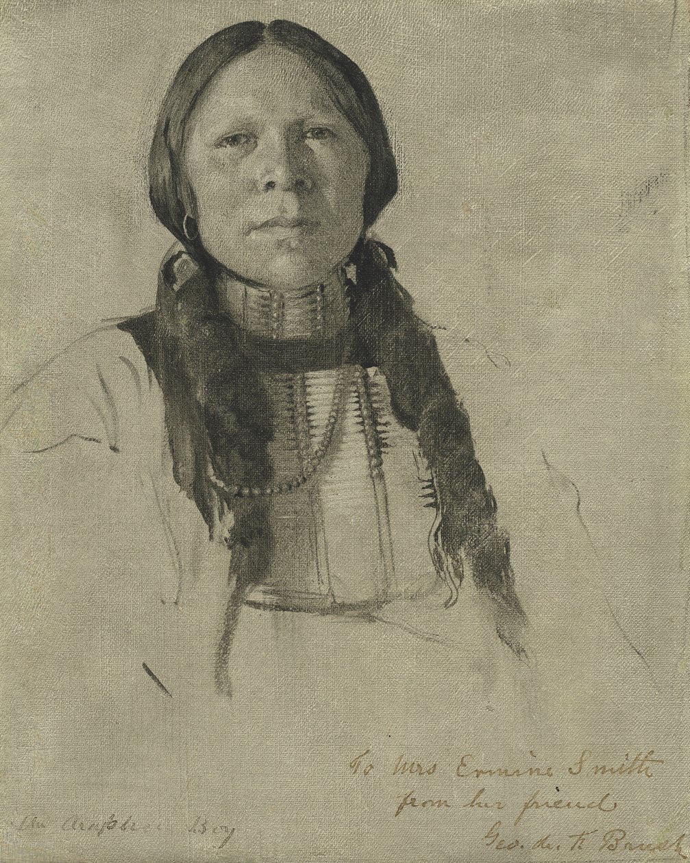 Arapahoe-poika, n. 1882. tekijältä George de Forest Brush