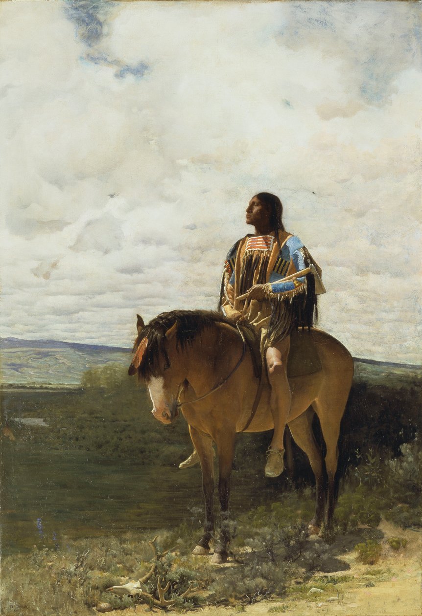 Sioux Brave tekijältä George de Forest Brush