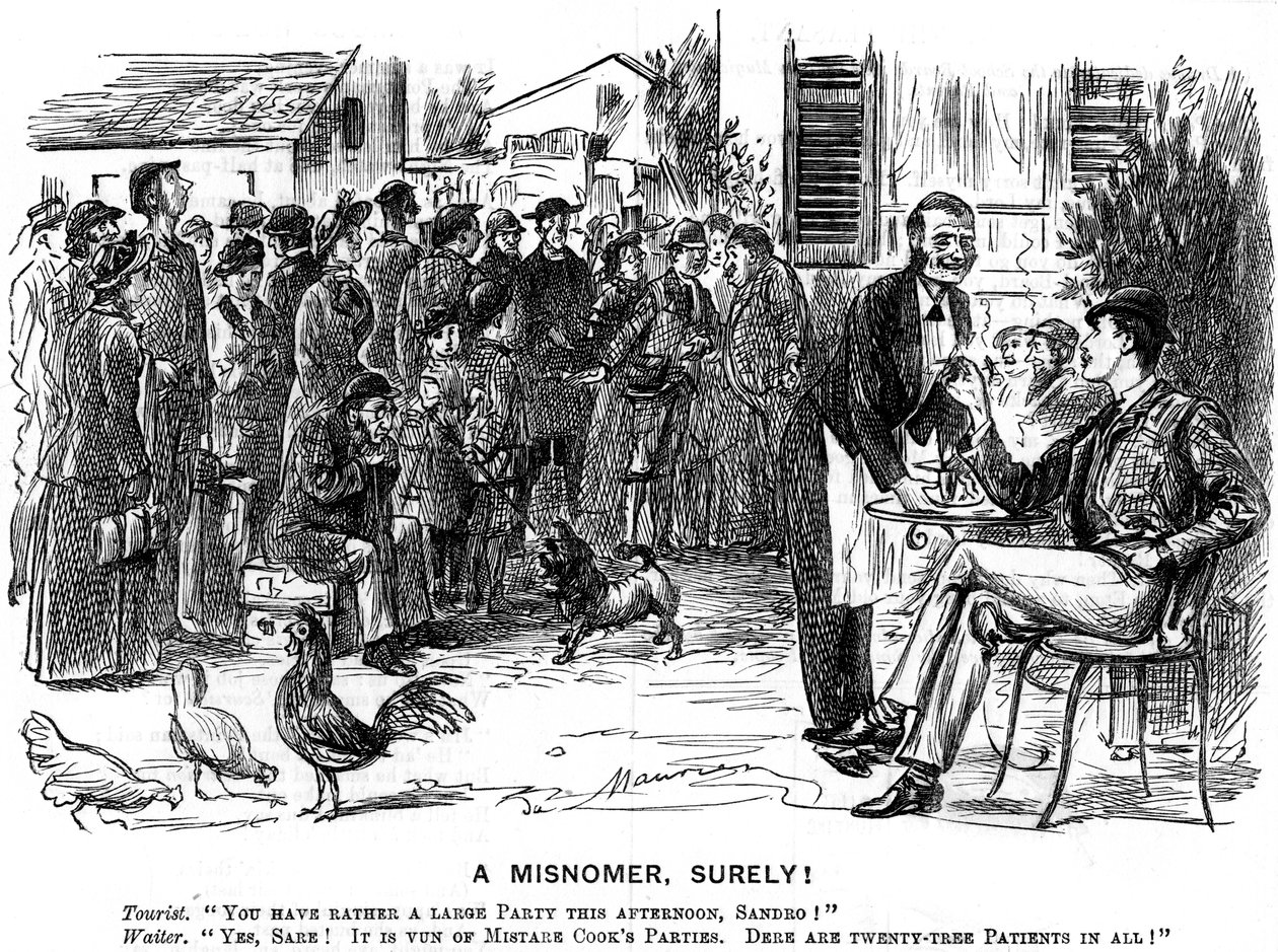 Väärinkäyttö, varmasti!, 1880. tekijältä George du Maurier