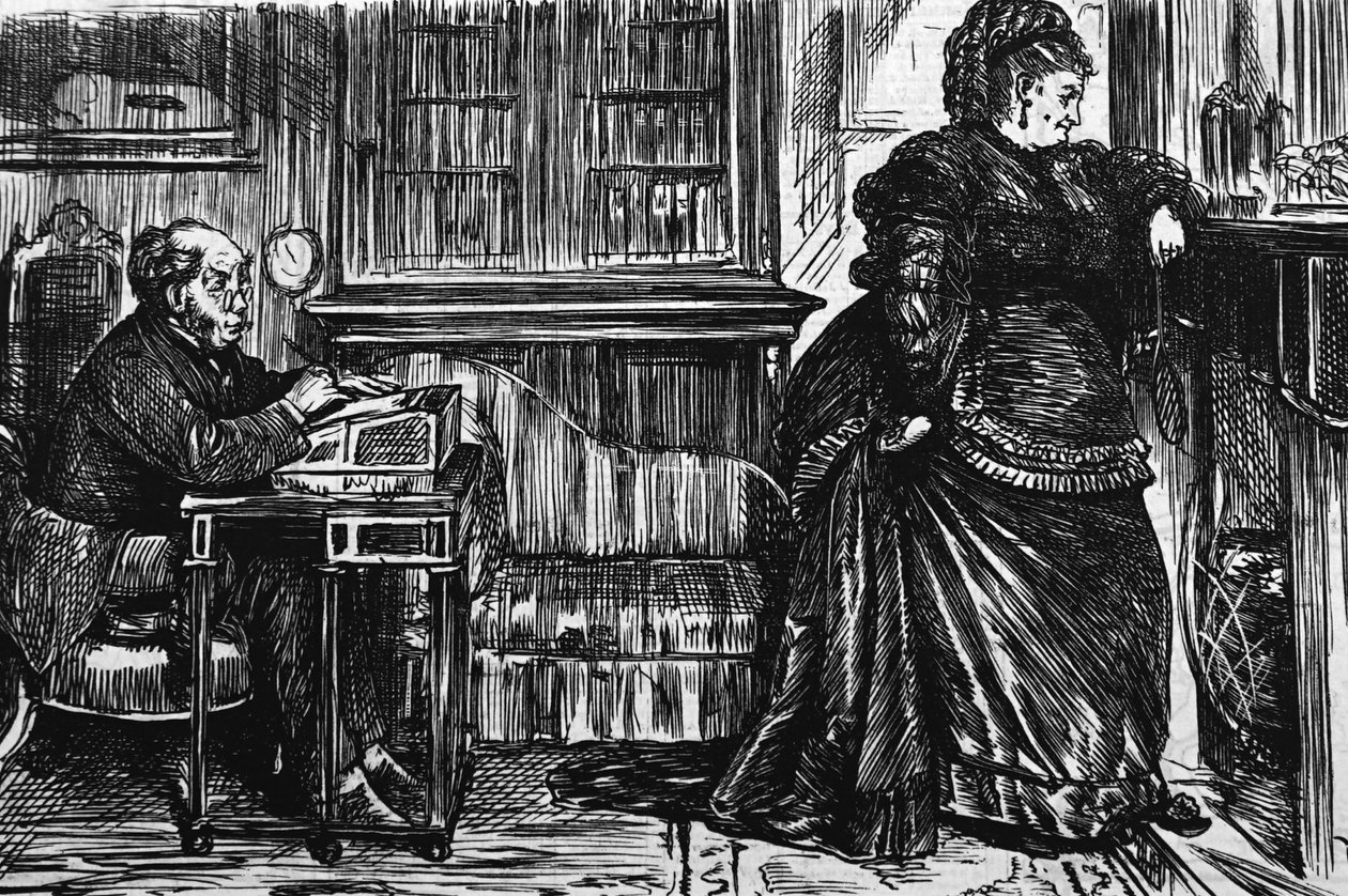 Jälleen väestönlaskennan aika tekijältä George du Maurier