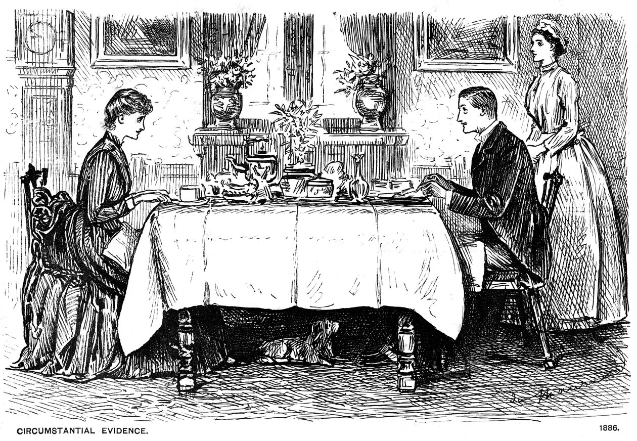 Olotodistus, 1886 1891 tekijältä George du Maurier