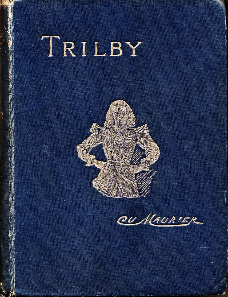 George Du Maurierin Trilbyn etukansi, 1894 tekijältä George du Maurier