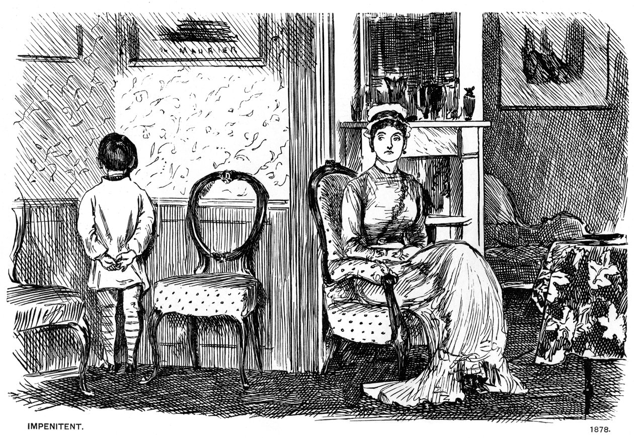 Kärsimätön, 1878 1891 tekijältä George du Maurier