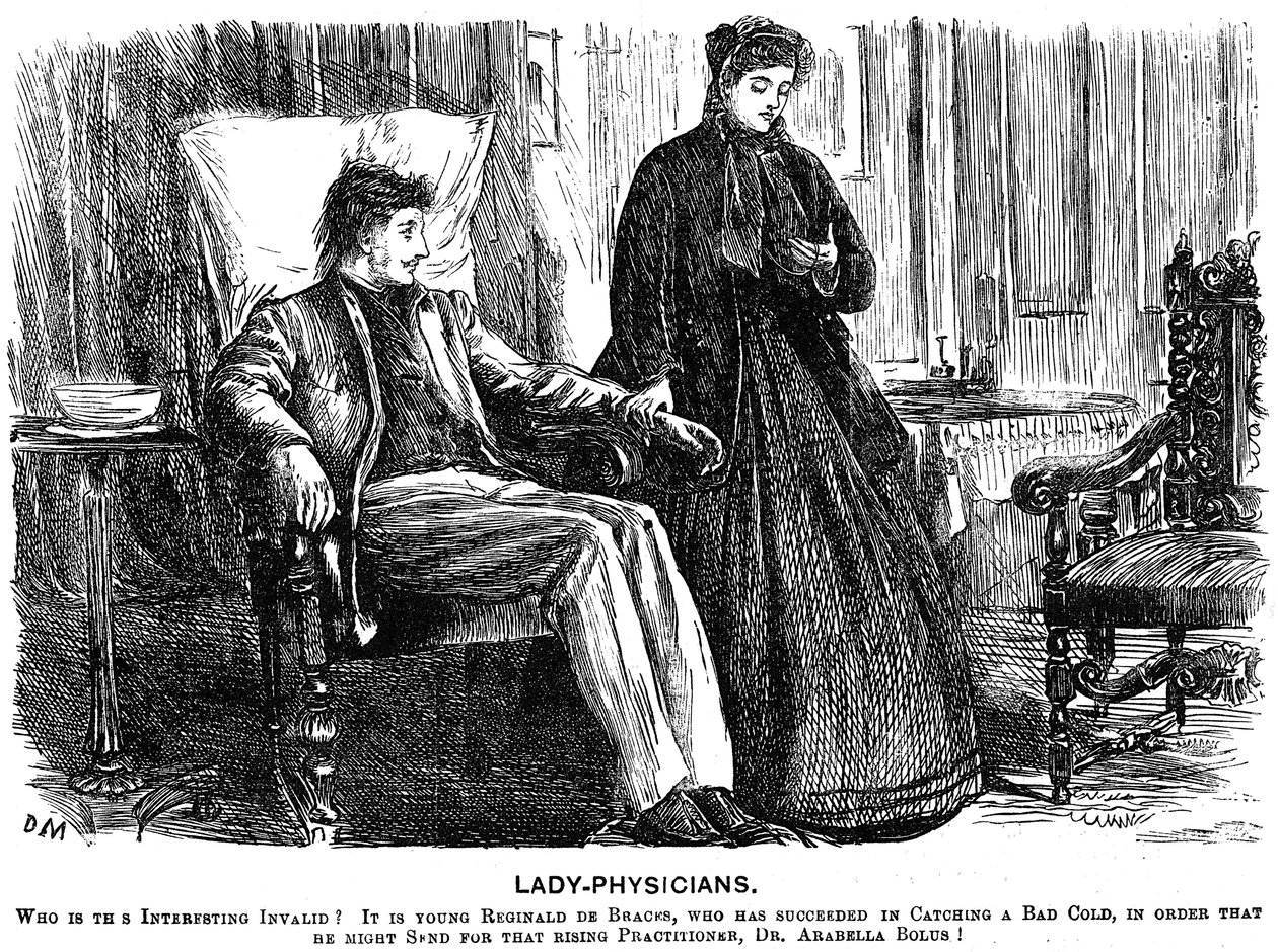 Lady Physicians, 1865 tekijältä George du Maurier