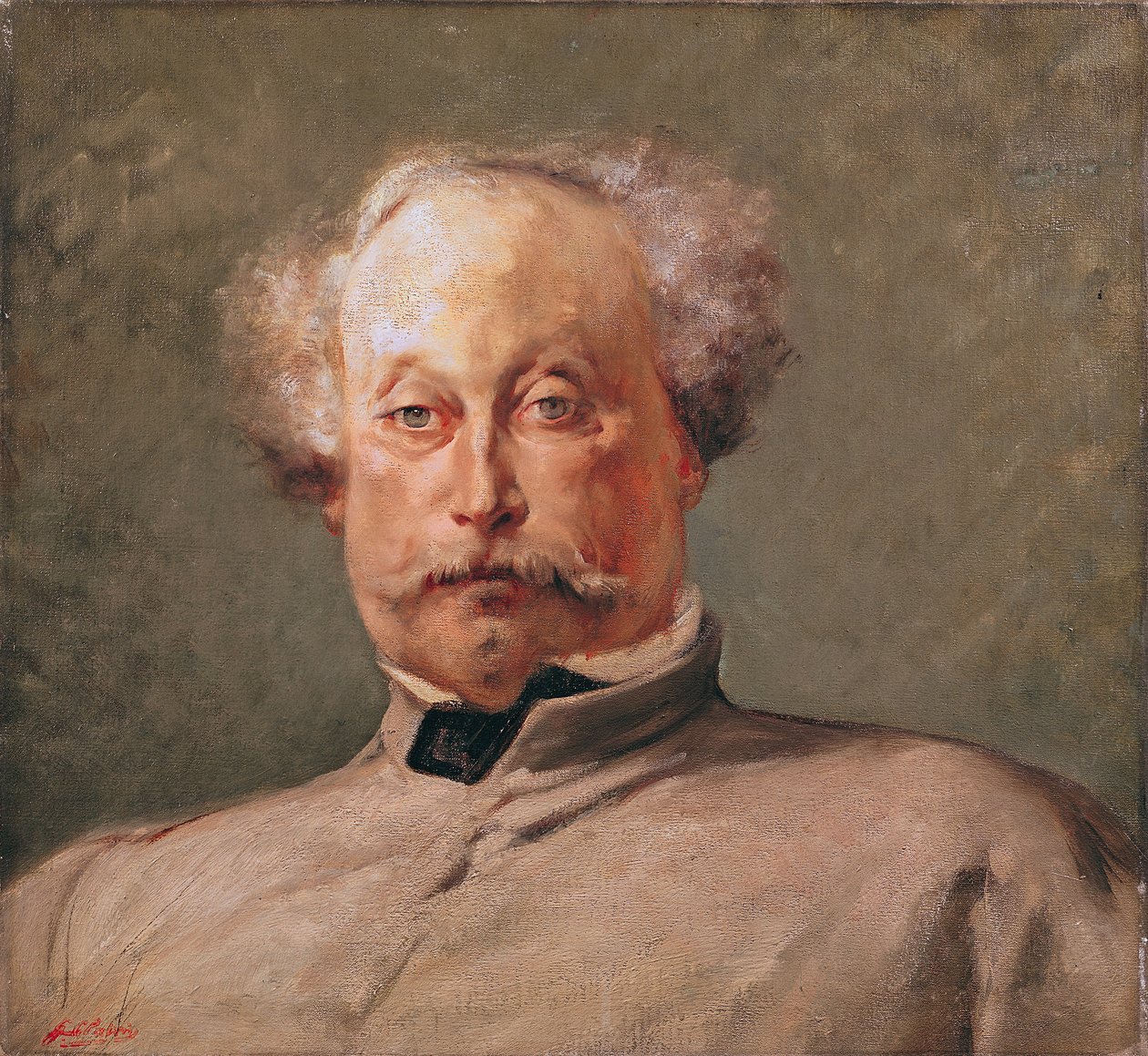 Alexandre Dumas filsin (1824-95) muotokuva tekijältä Georges Clairin
