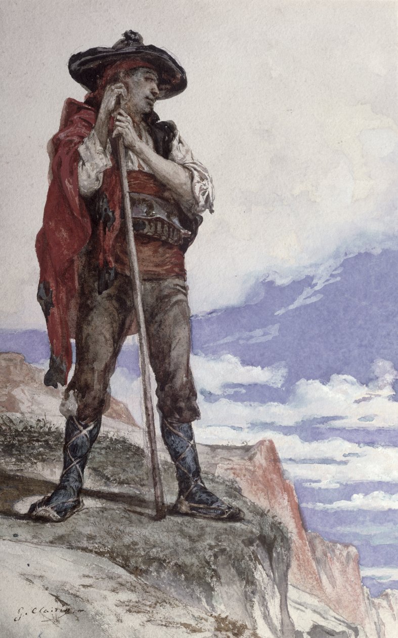 Salakuljettaja Pyreneillä tekijältä Georges Clairin