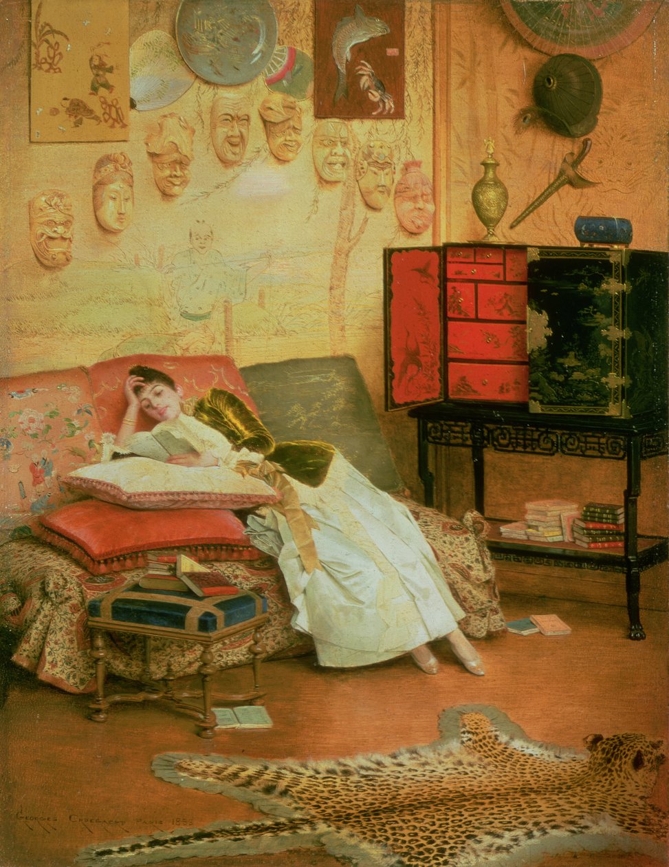 La Liseuse tekijältä Georges Croegaert