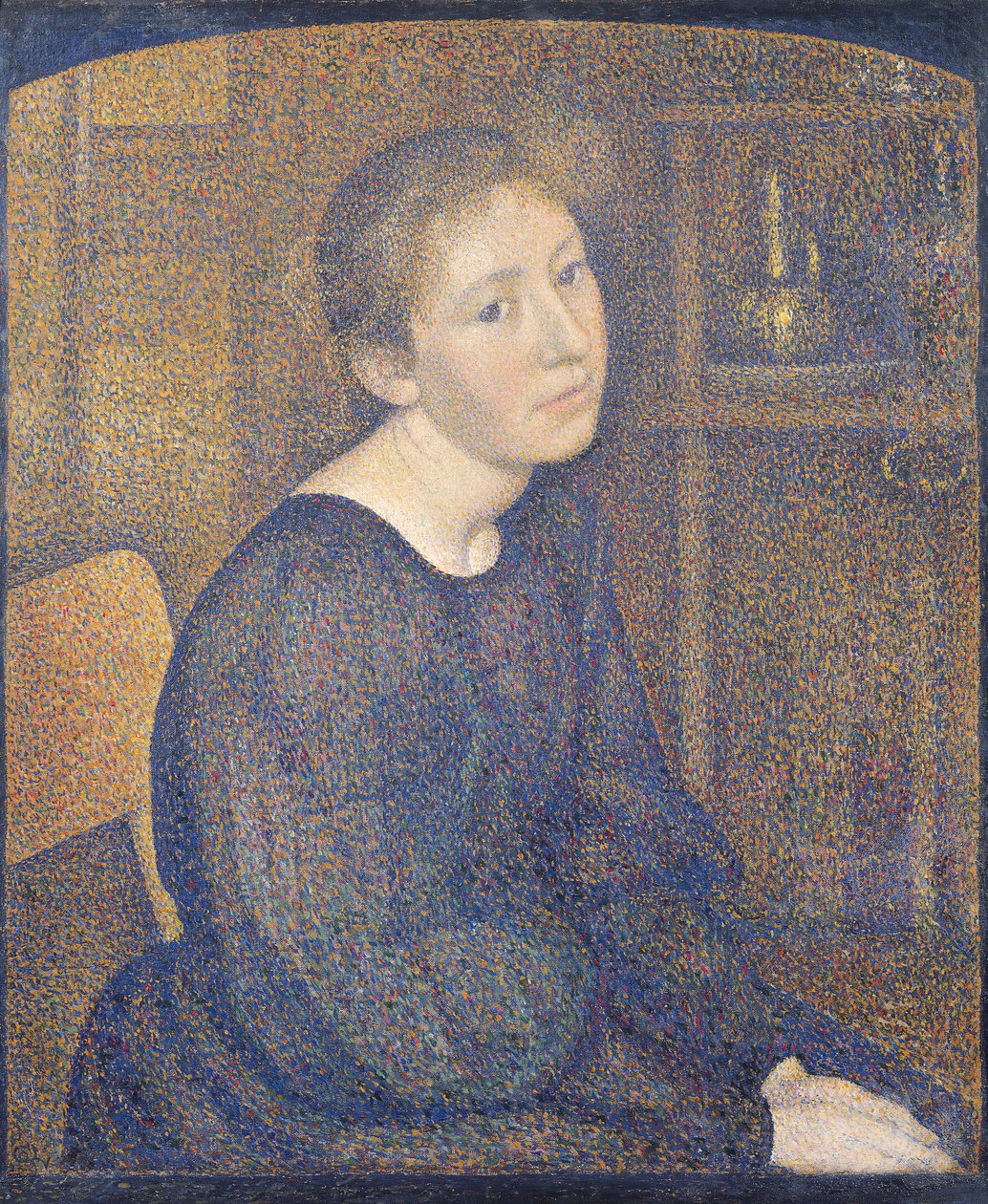 Aline Marechal (1868-1938) 1892 tekijältä Georges Lemmen