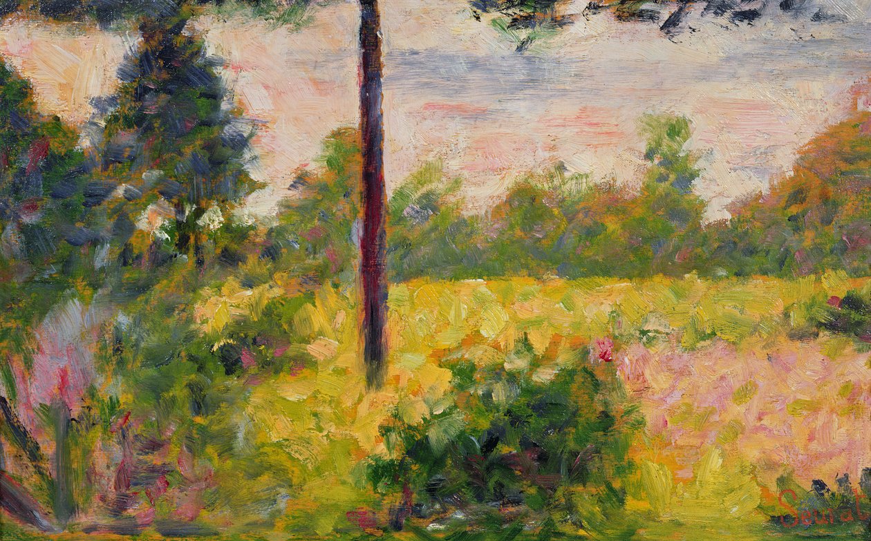 Barbizonin metsä tekijältä Georges Seurat