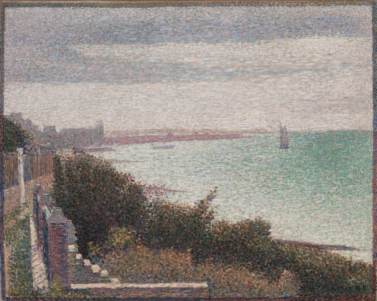 Grandcamp, eräänä iltana tekijältä Georges Seurat