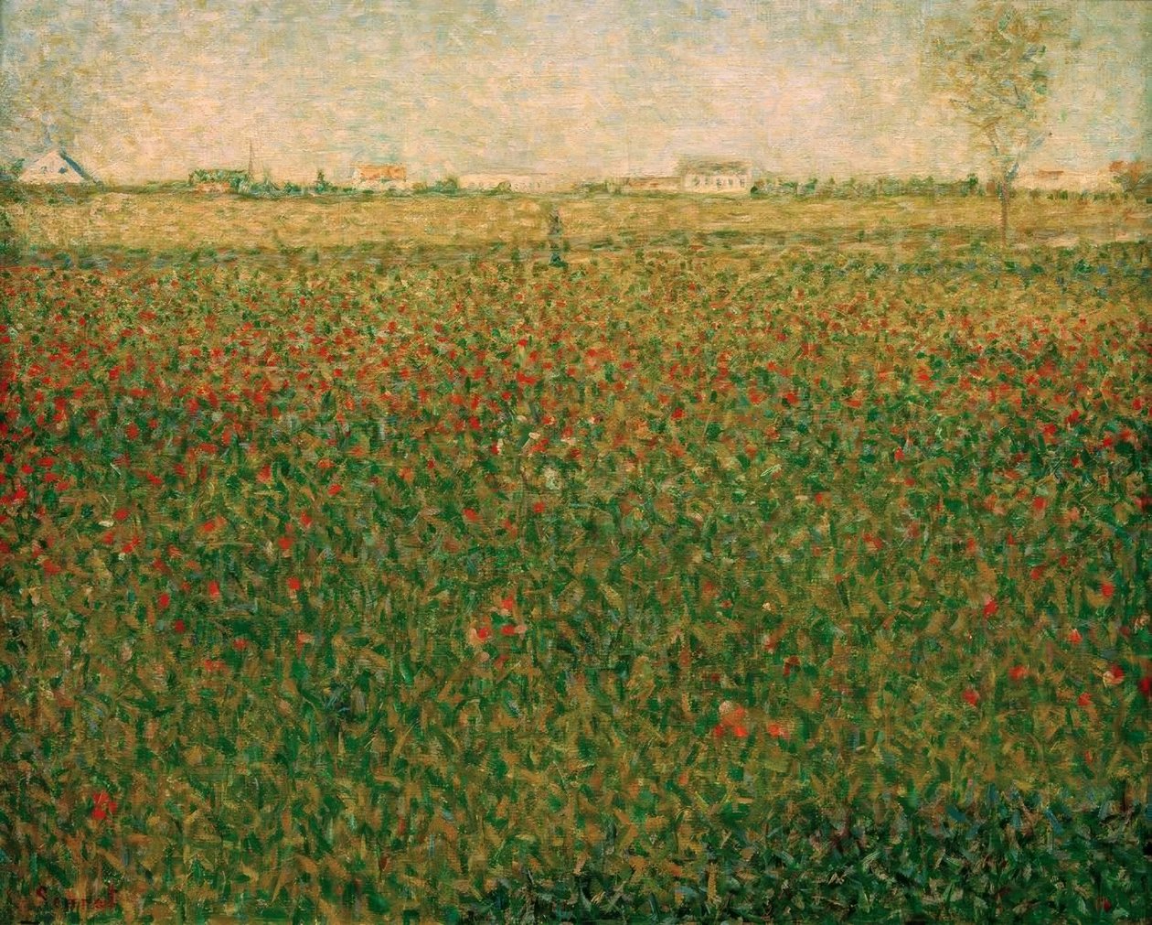 La Luzerne, Saint-Denis tekijältä Georges Seurat
