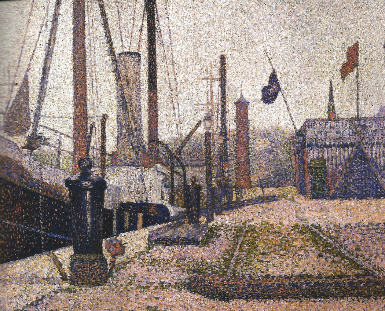Přístav vastaan Honfleur tekijältä Georges Seurat
