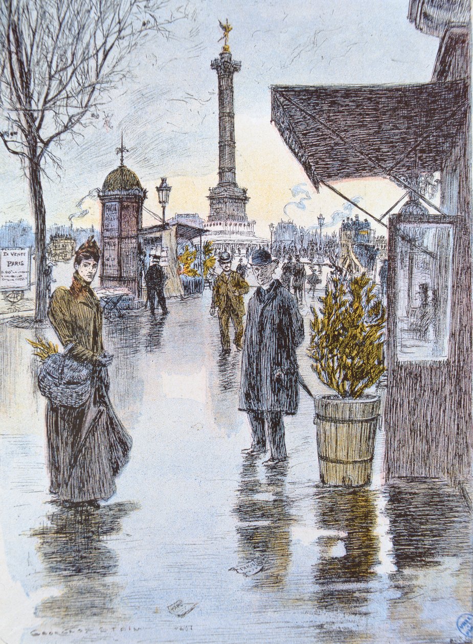 Place de la Bastille, Pariisi tekijältä Georges Stein
