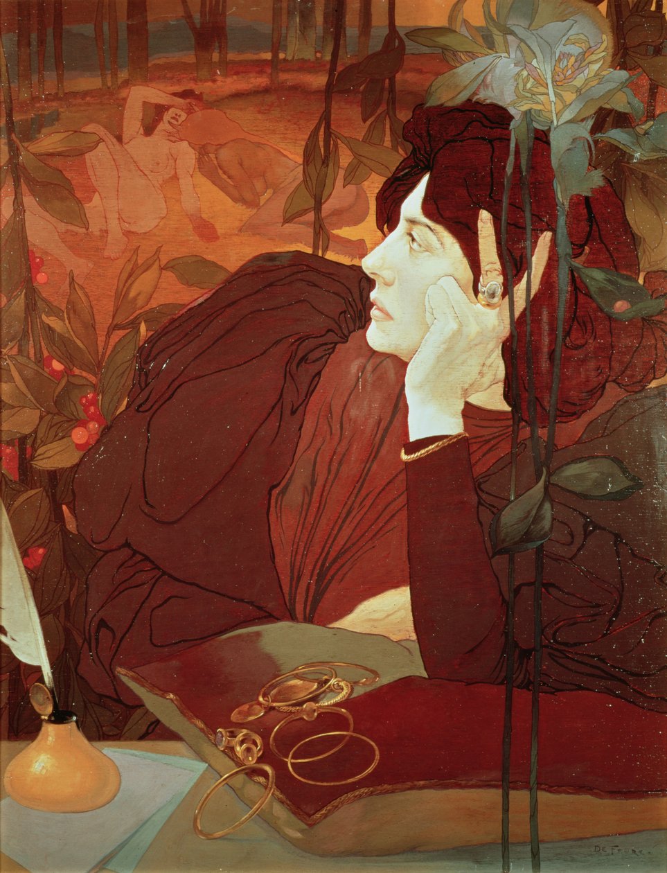Pahan ääni tekijältä Georges de Feure