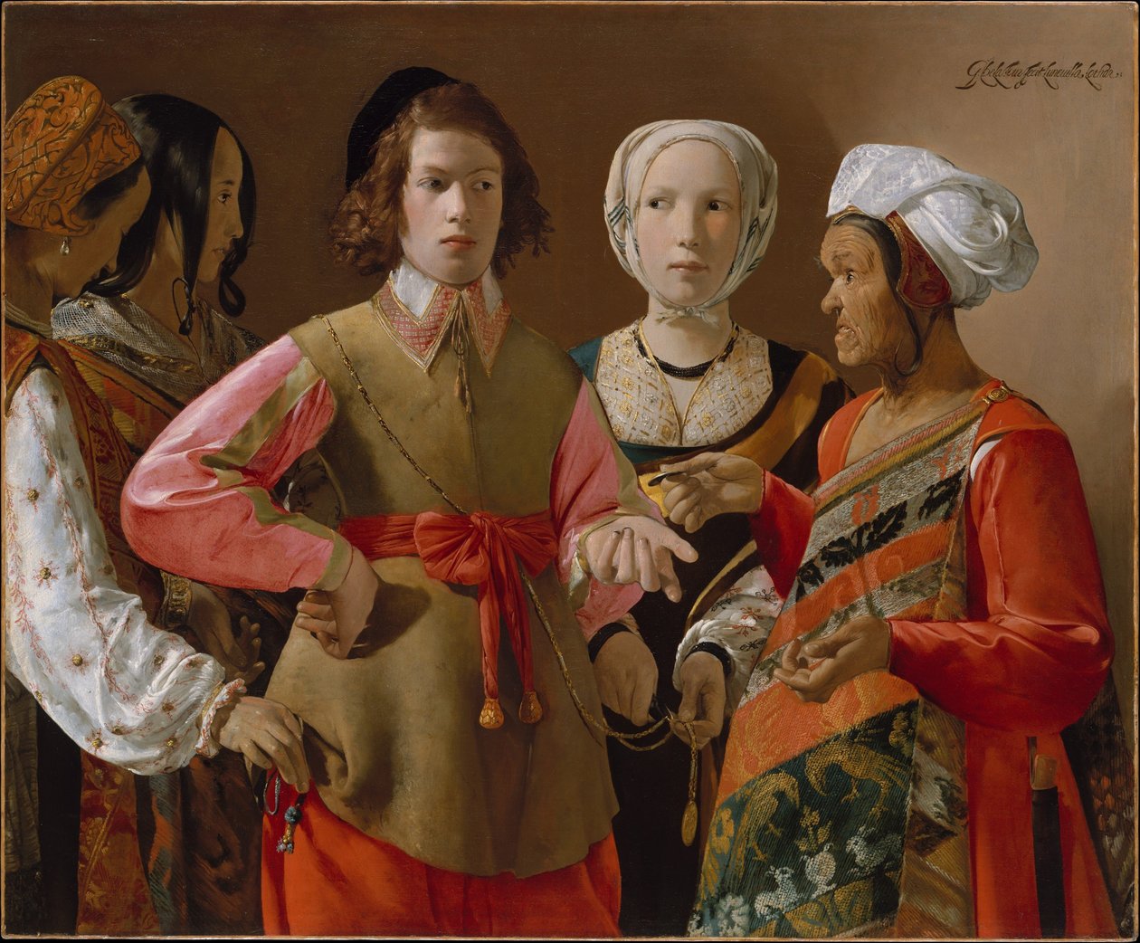 Ennustaja tekijältä Georges de La Tour
