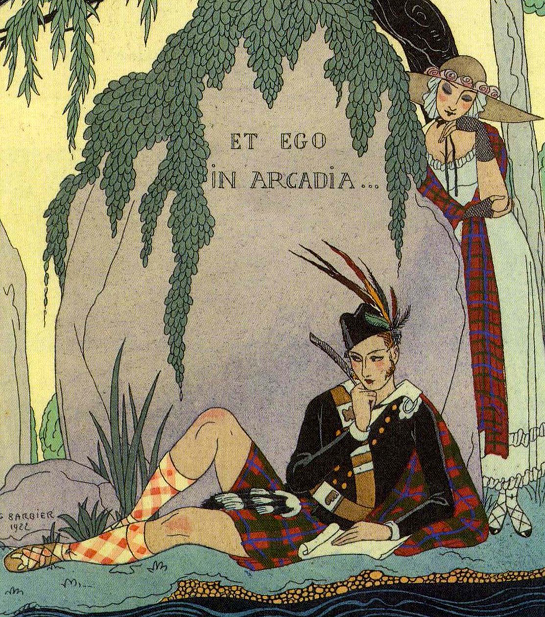 Runoilija rakastaja tekijältä Georges (after) Barbier