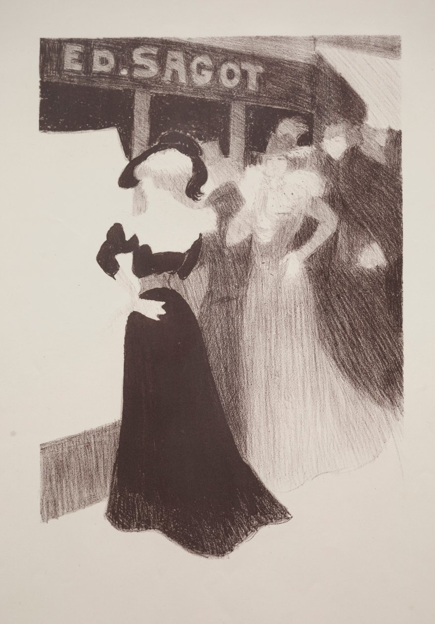 Sagotin galleria, 1898. tekijältä Georges Alfred Bottini