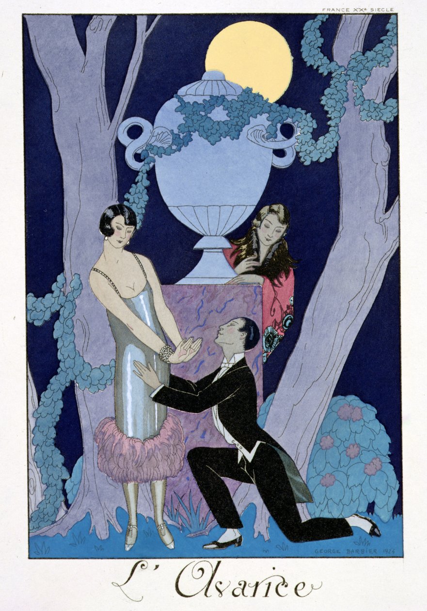 Ahneus tekijältä Georges Barbier