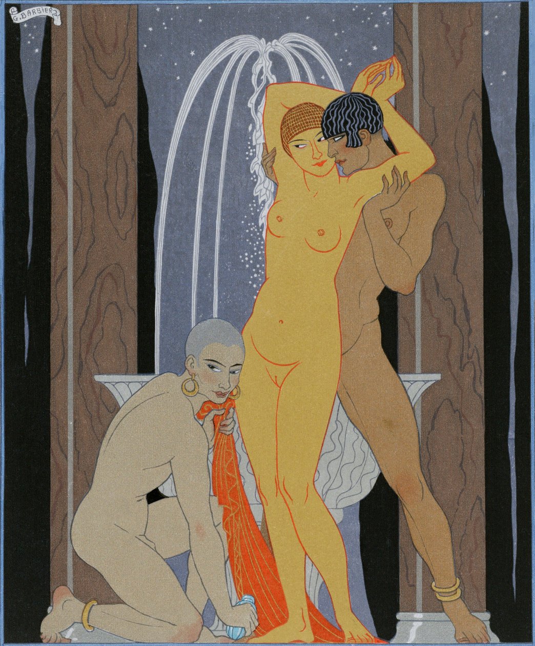 Clodia, Immodest Matron (Clodia, Immodest Matron) tekijältä Georges Barbier