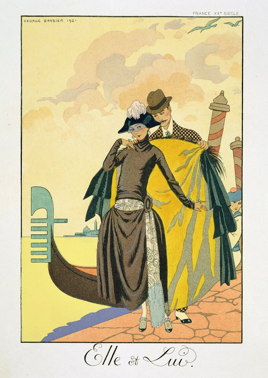 Hän ja Hän tekijältä Georges Barbier