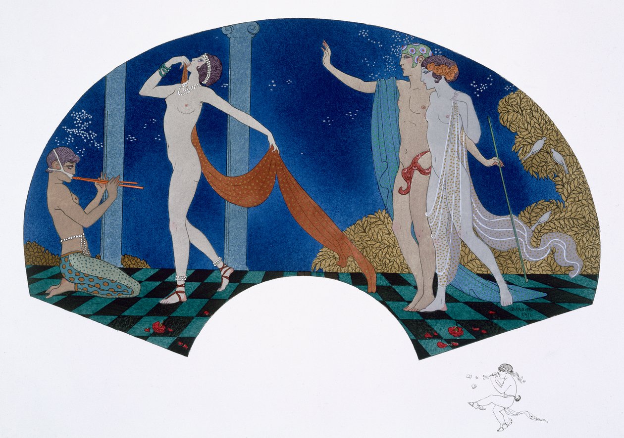 Tuulettimen suunnittelu tekijältä Georges Barbier
