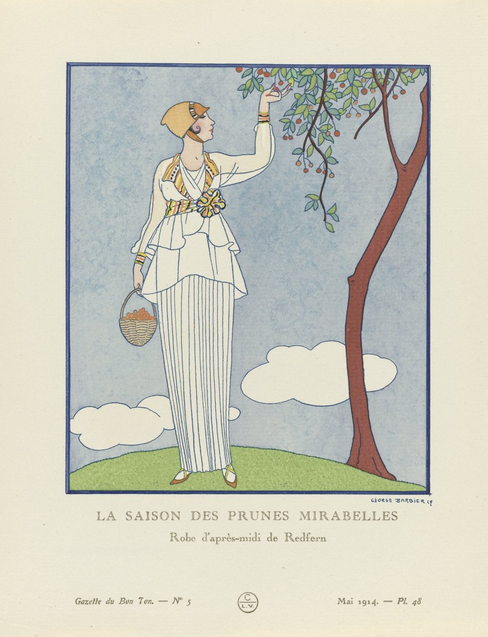 Gazette du Bon Ton tekijältä Georges Barbier