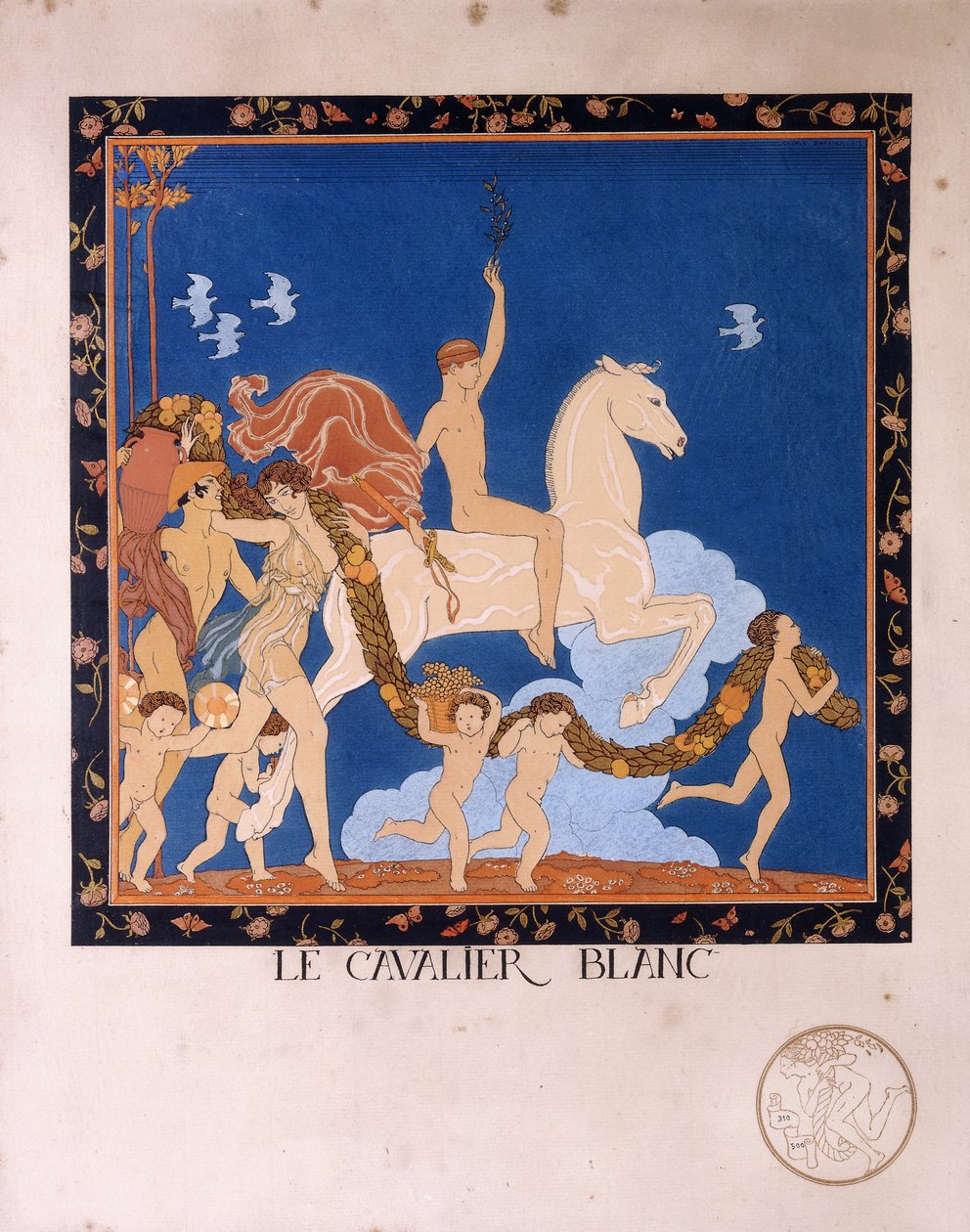Valkoinen ratsastaja tekijältä Georges Barbier