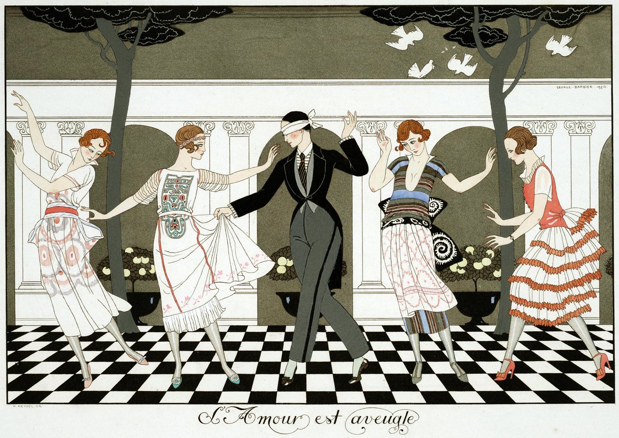 Rakkaus on sokea tekijältä Georges Barbier