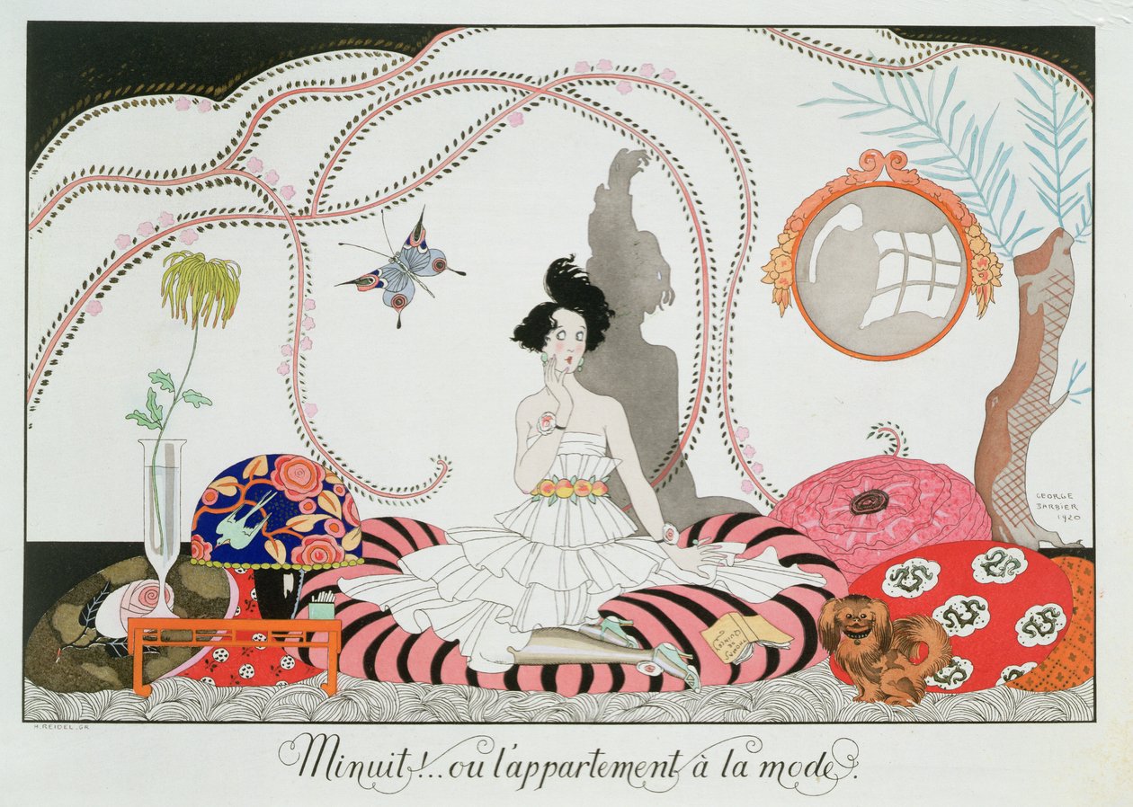 Keskiyö! tai Muodikas asunto tekijältä Georges Barbier