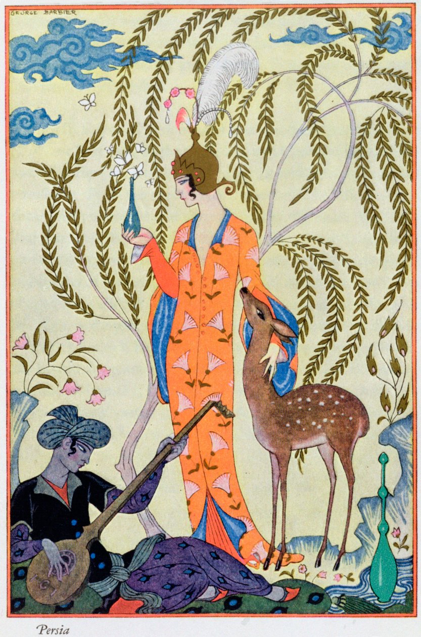 "Persia", 1912 tekijältä Georges Barbier