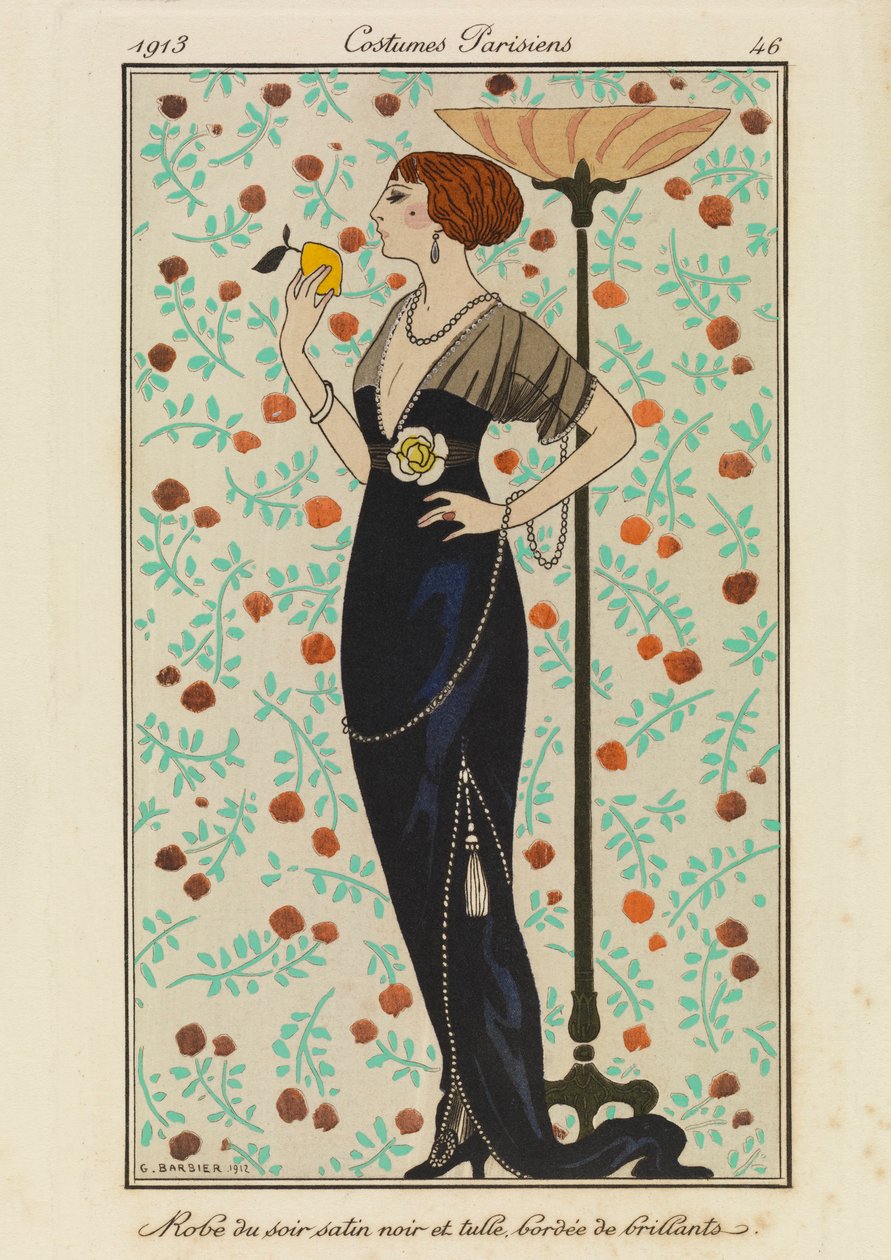 Levy 46 Costumes Parisiensista tekijältä Georges Barbier