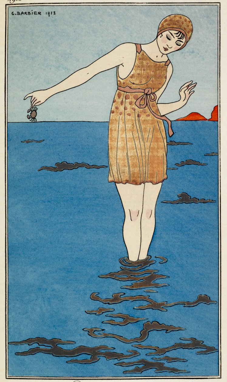 Uimapuvut tekijältä Georges Barbier