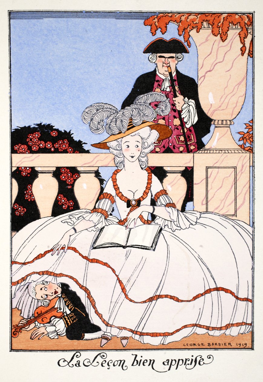 Hyvin opittu opetus tekijältä Georges Barbier